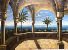 Load image into Gallery viewer, Mediterranean Balcony View
